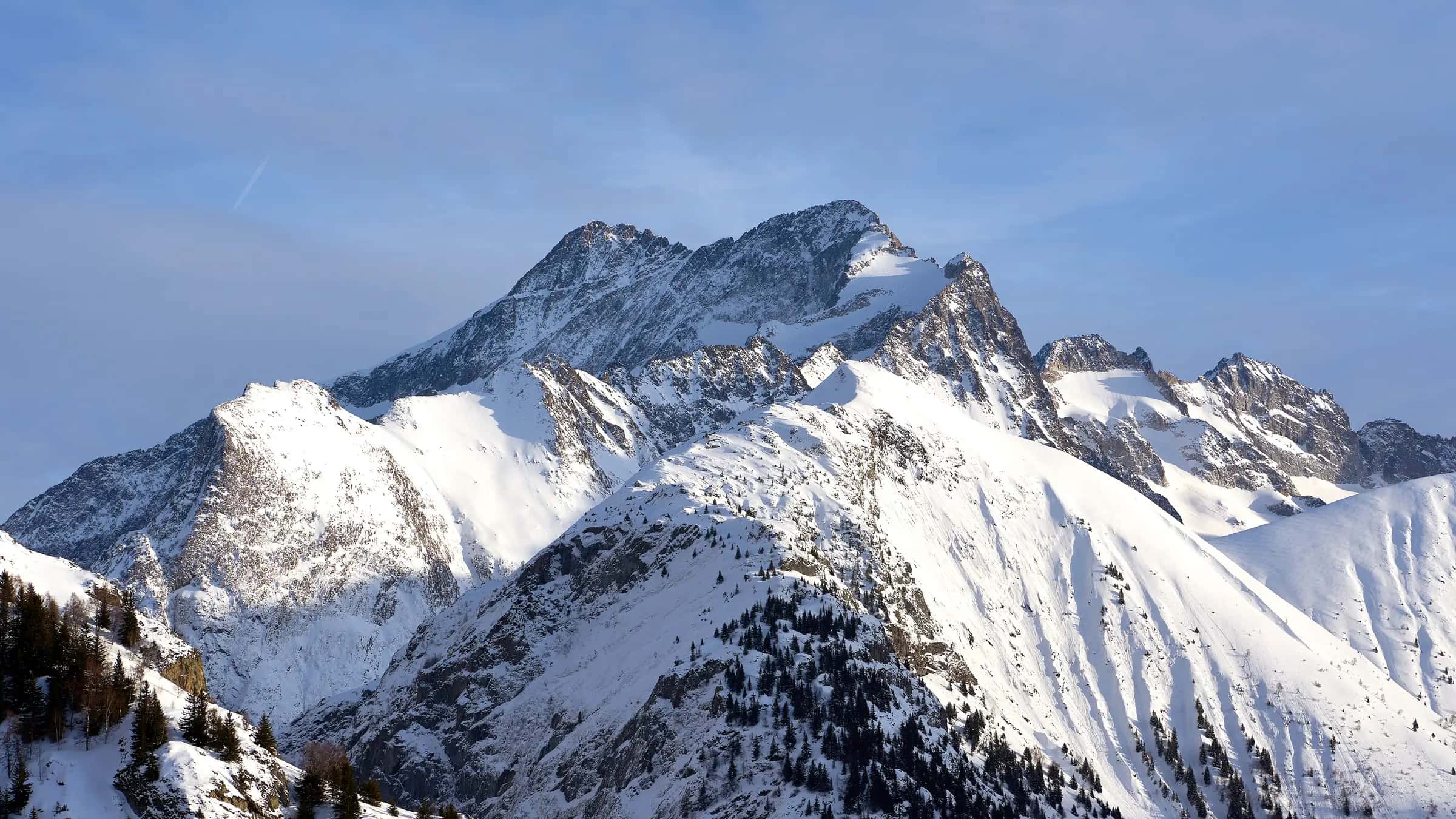French Alps in Les Deux Alpes