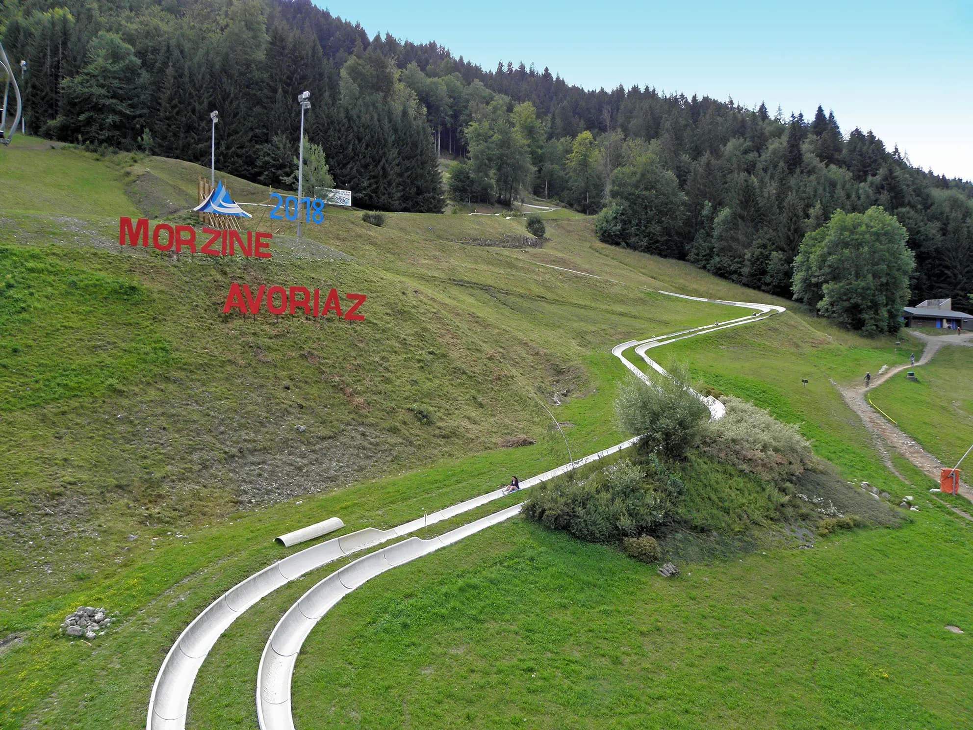 Piste de luge d'été à Morzine