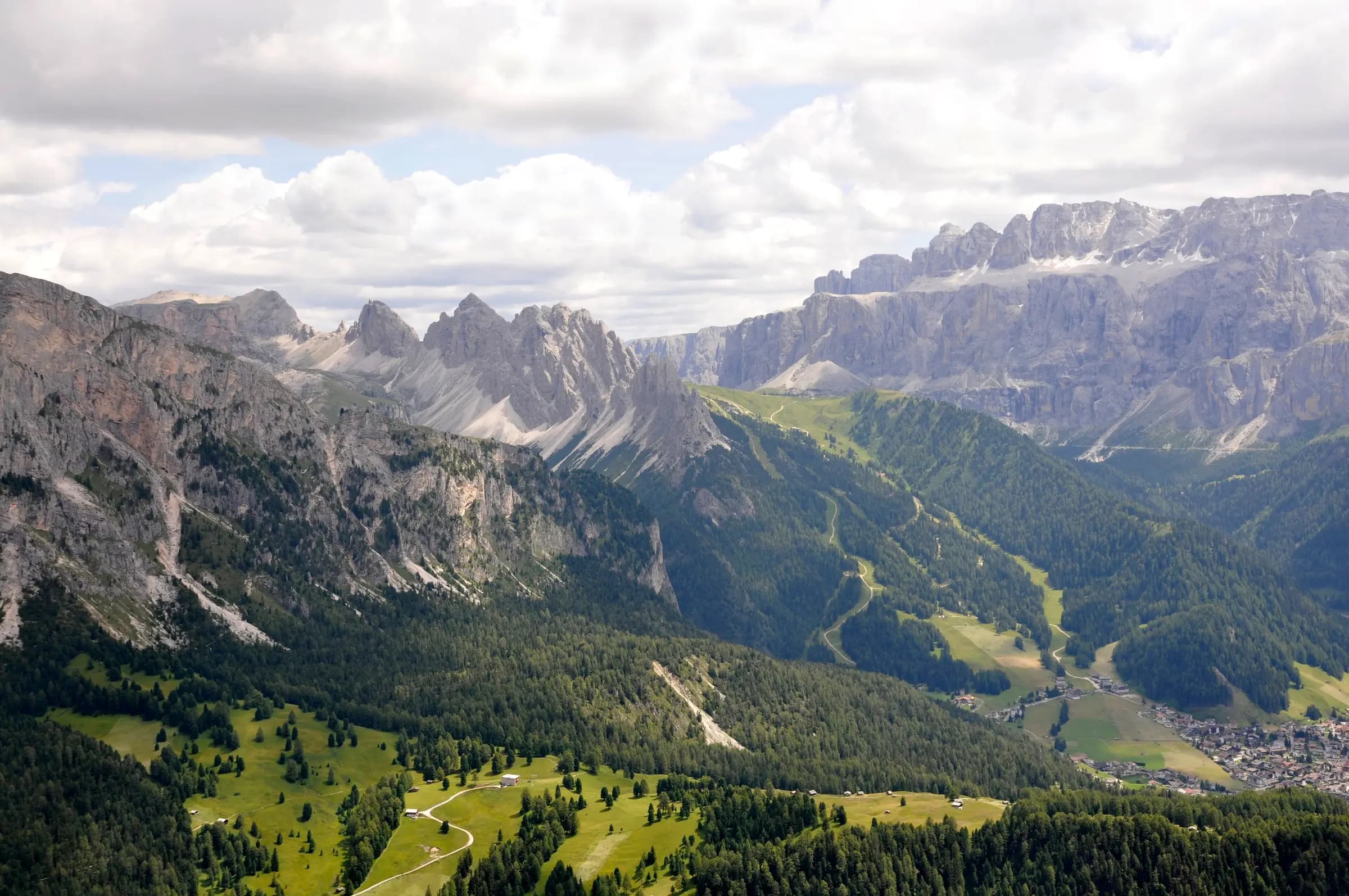 The Cir and Sella mountain groups