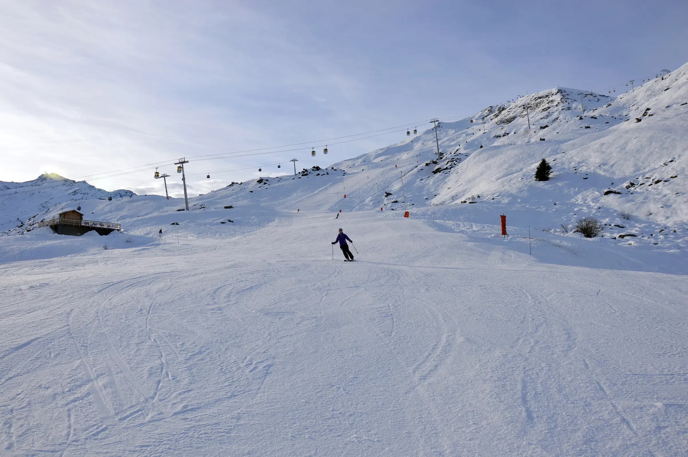 Piste Vallon, Les Menuires