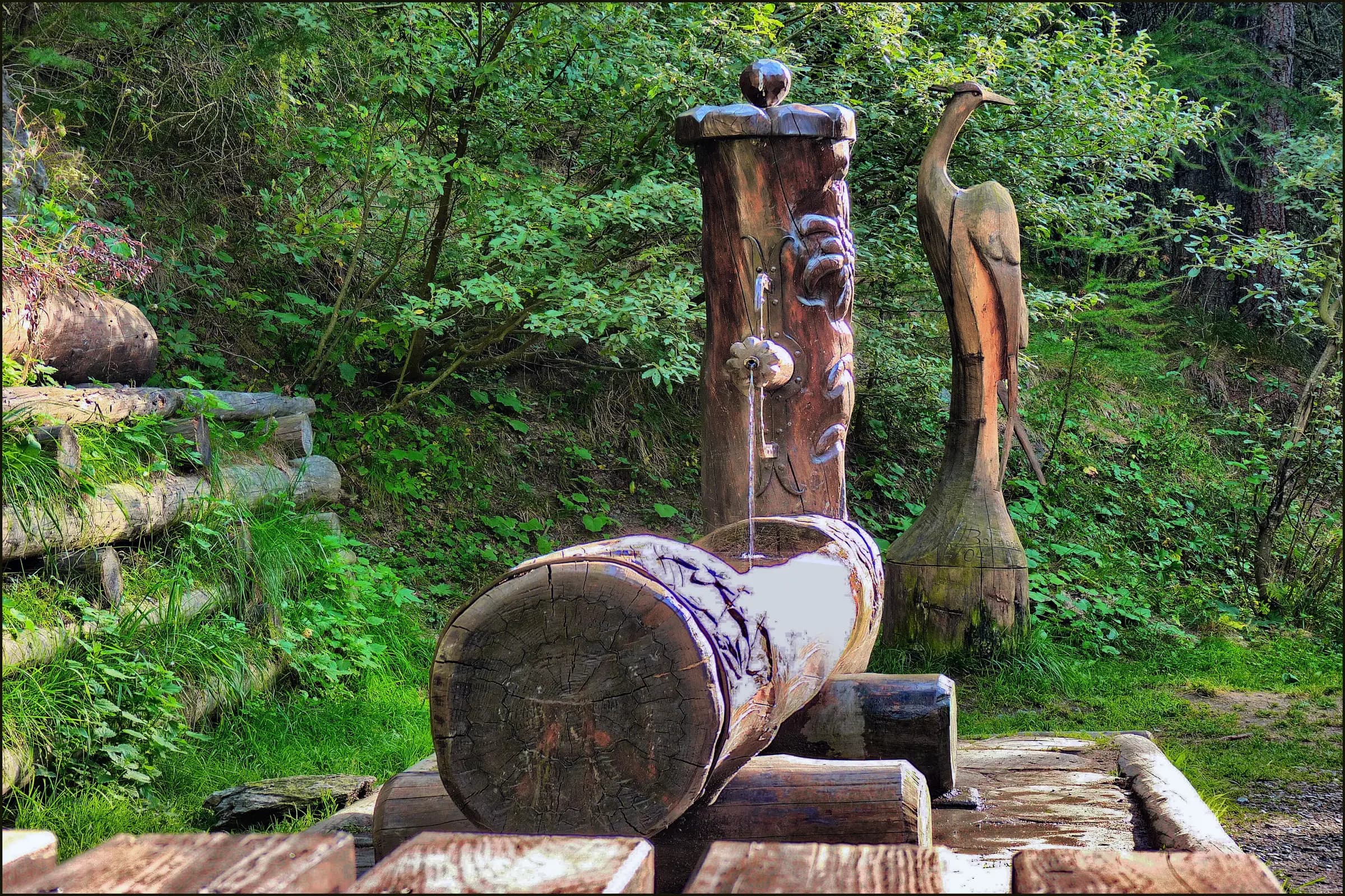sculptures of mountain