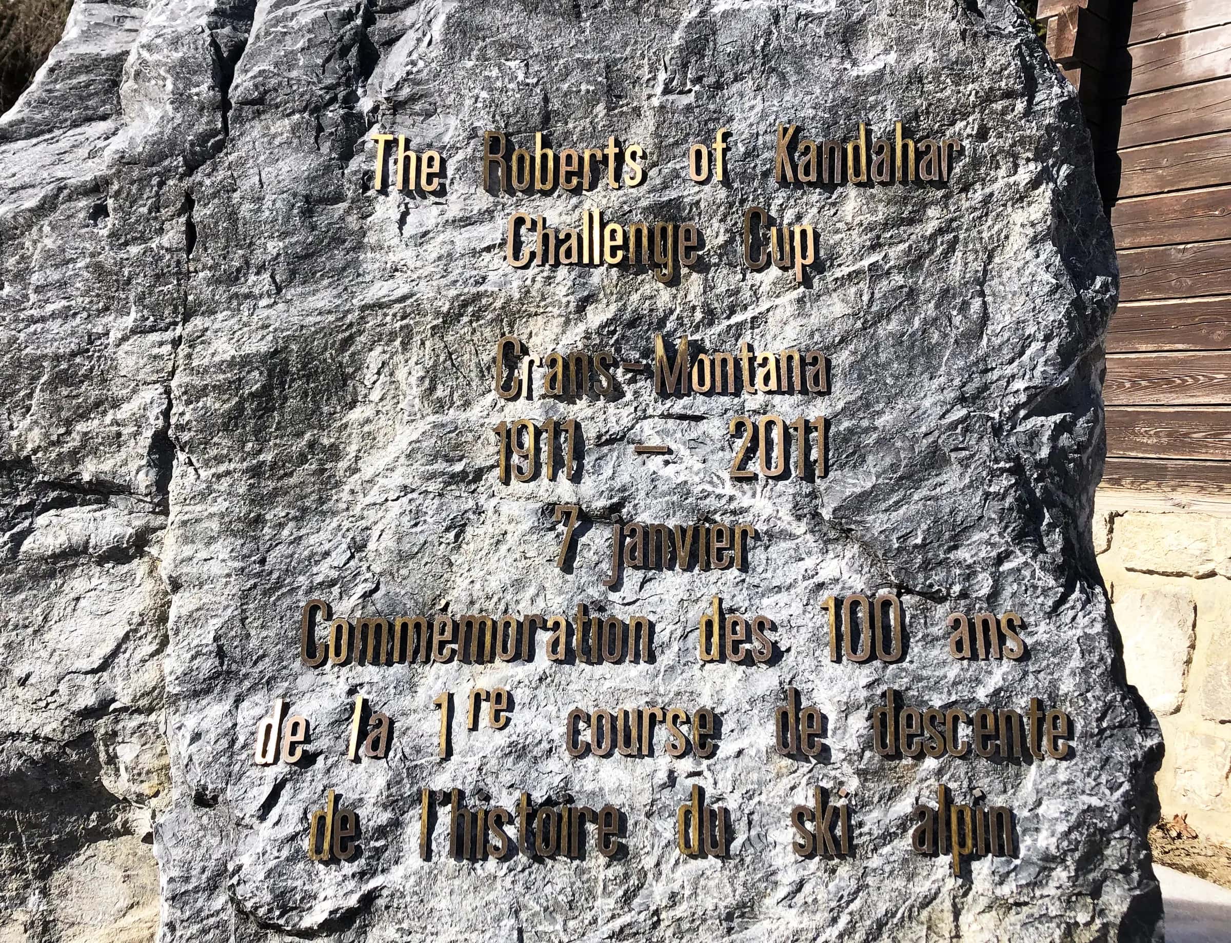 Commémoration des 100 ans de la 1re course de descente de l‘histoire du ski alpin, Crans-Montana